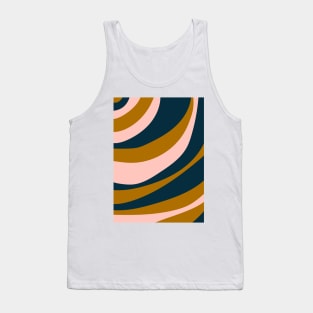 Curved stripes I Tank Top